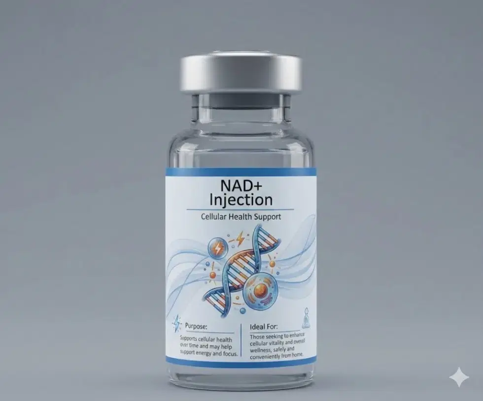 NAD+ Home Kit with injection supplies